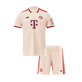 Bayern Munich Third Away Soccer Jersey Kit 2024/25 Kids(Jersey+Shorts) - UCL